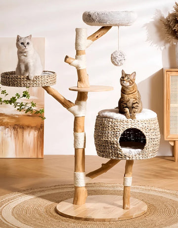 Skyline Architectural Cat Tower