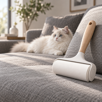 Lint Roller – The Ultimate Pet Hair Remover for Cats and Dogs (Gentle on Clothes)