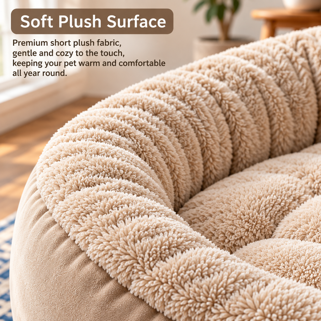 Calming Cat Bed – Orthopedic & Machine Washable